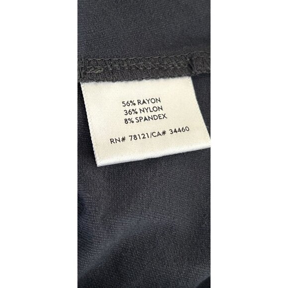 EILEEN FISHER A-LineDress Crewneck Brown Size Med - Picture 6 of 6